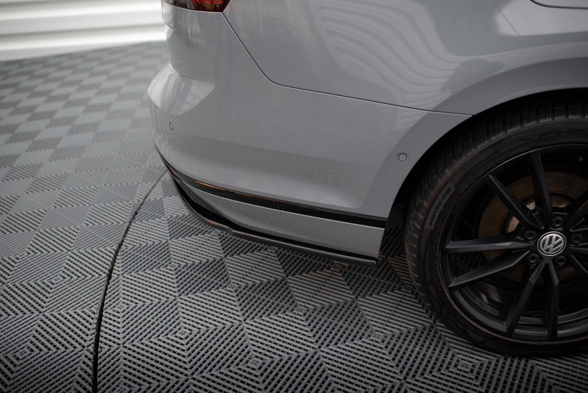 Maxton Design - Heck Ansatz Flaps Diffusor für VW Passat R - Line B8 Facelift - Aerowerk.