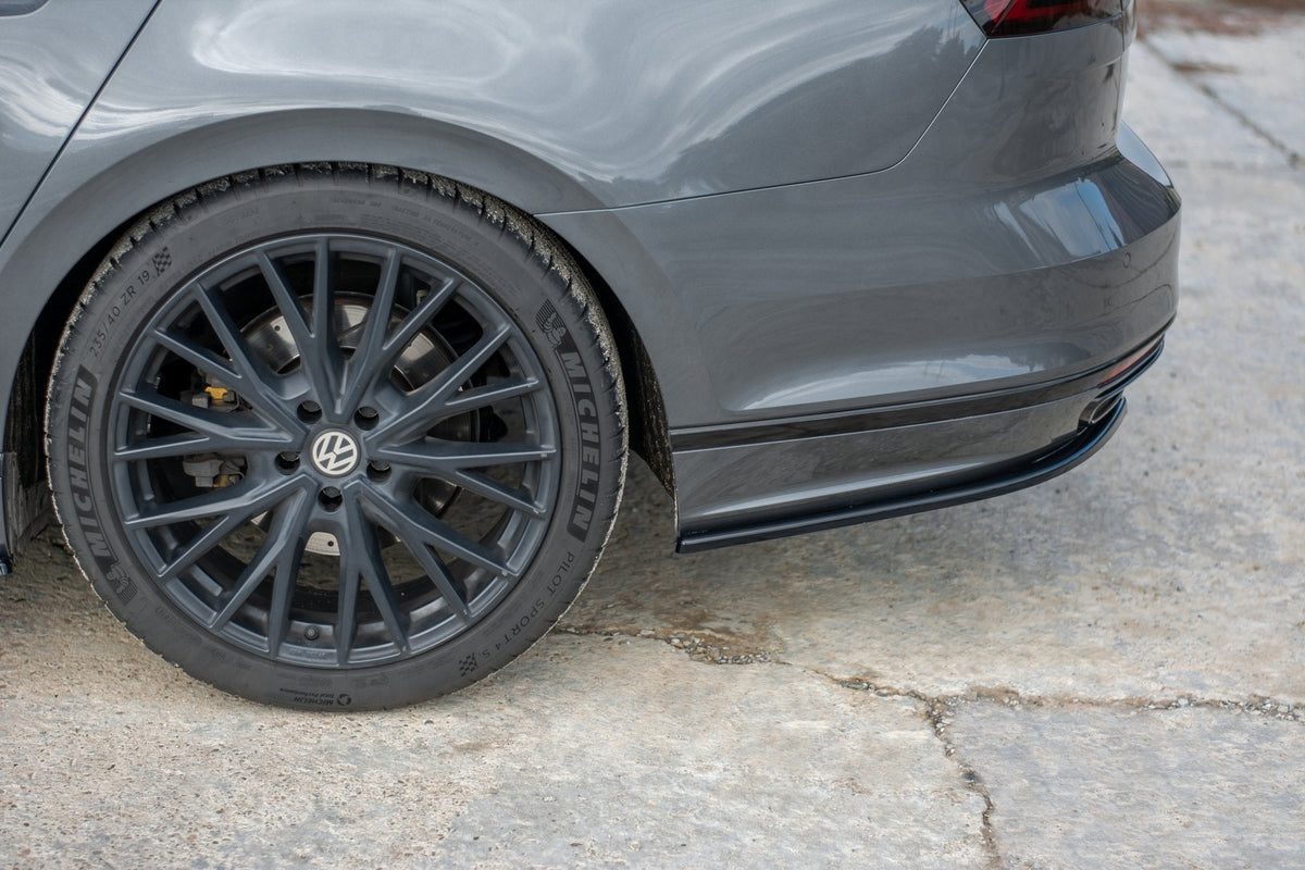 Maxton Design - Heck Ansatz Flaps Diffusor für VW Passat R - Line B8 - Aerowerk.