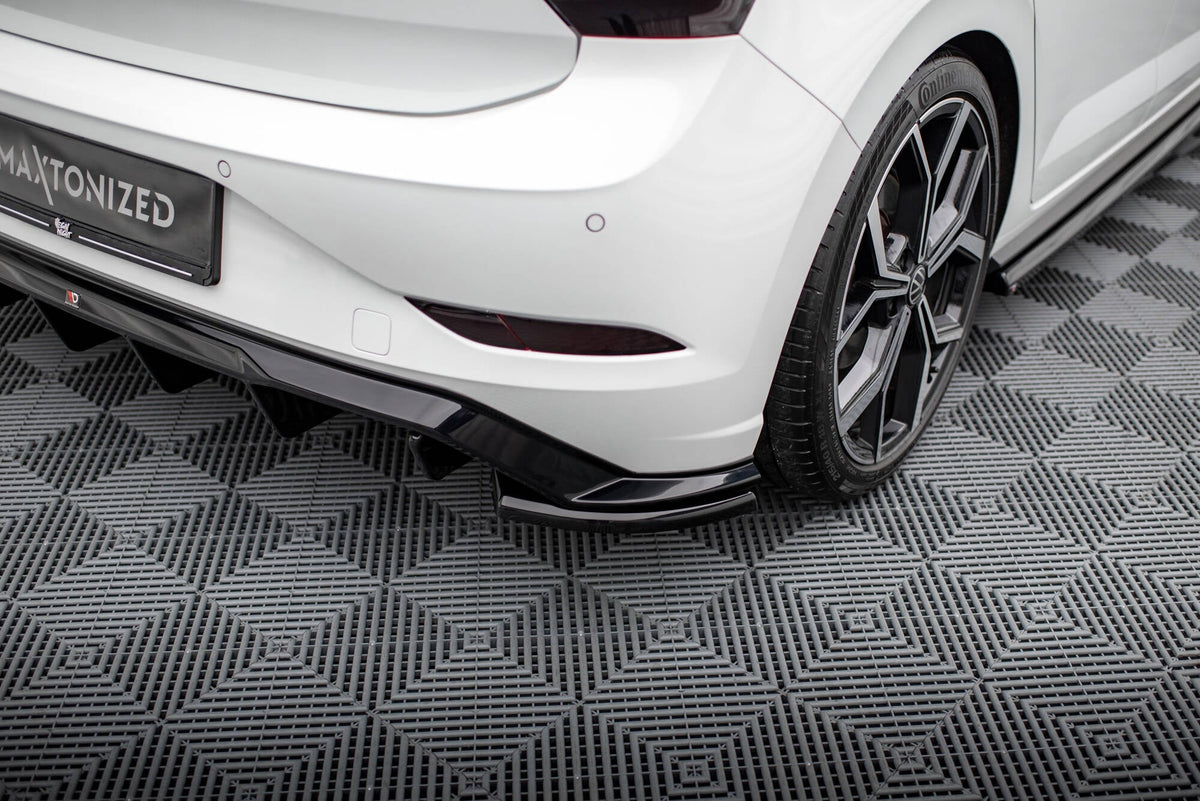 Maxton Design - Heck Ansatz Flaps Diffusor für VW Polo GTI Mk6 Facelift - Aerowerk.