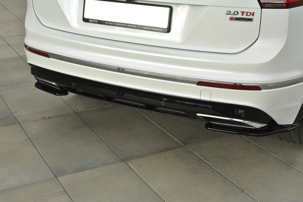 Maxton Design - Heck Ansatz Flaps Diffusor für Vw Tiguan Mk2 R - Line - Aerowerk.