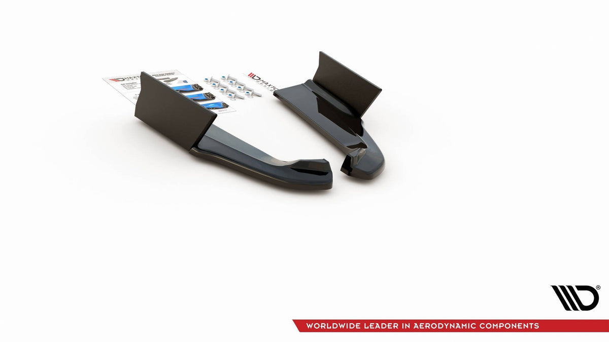Maxton Design - Heck Ansatz Flaps Diffusor V1 + Flaps für Ford Mustang GT Mk6 Facelift - Aerowerk.
