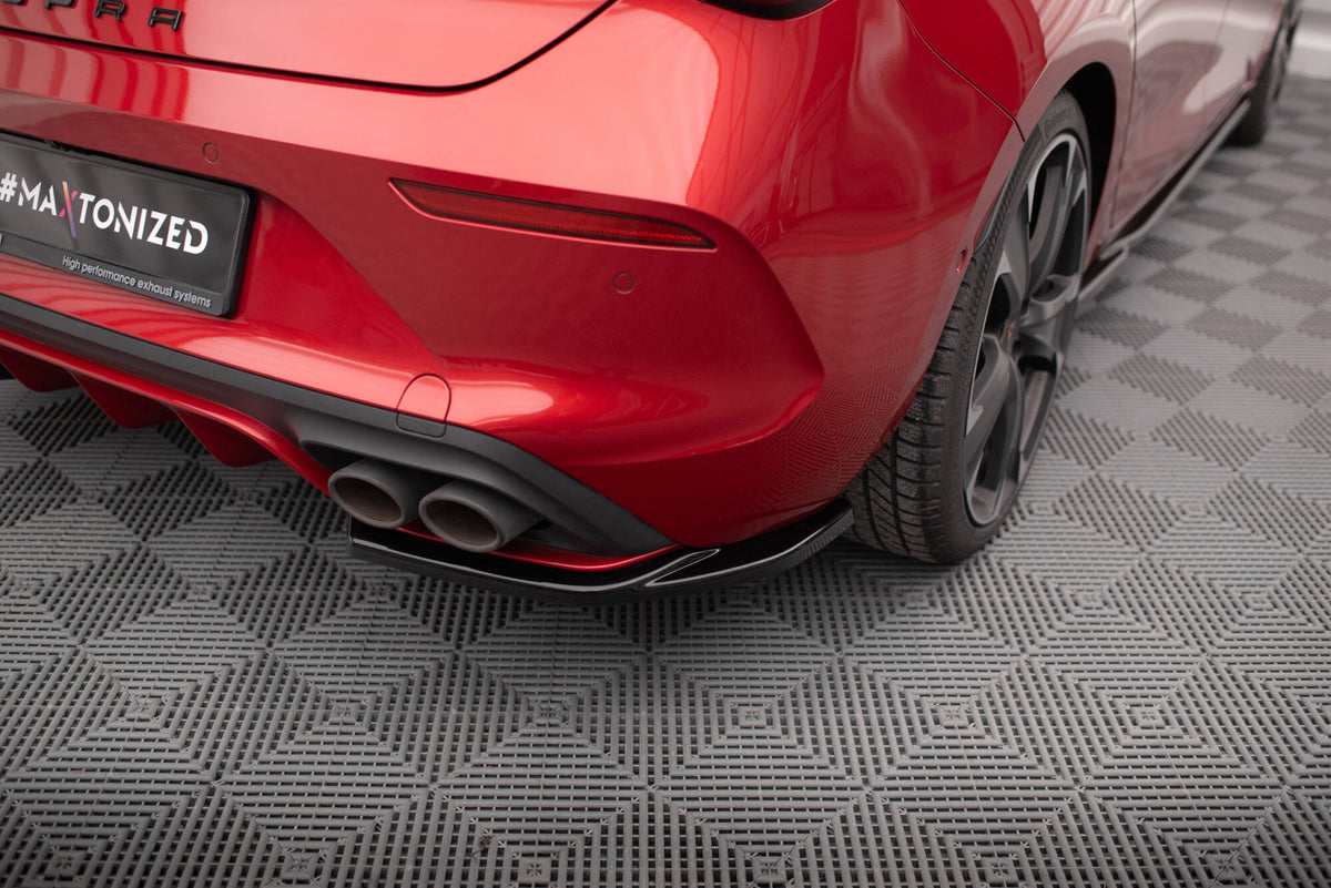 Maxton Design - Heck Ansatz Flaps Diffusor V1 für Cupra Leon Hatchback Mk1 - Aerowerk.