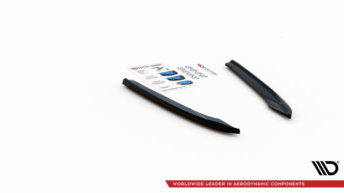 Maxton Design - Heck Ansatz Flaps Diffusor V1 für Cupra Leon ST Mk1 Facelift - Aerowerk.