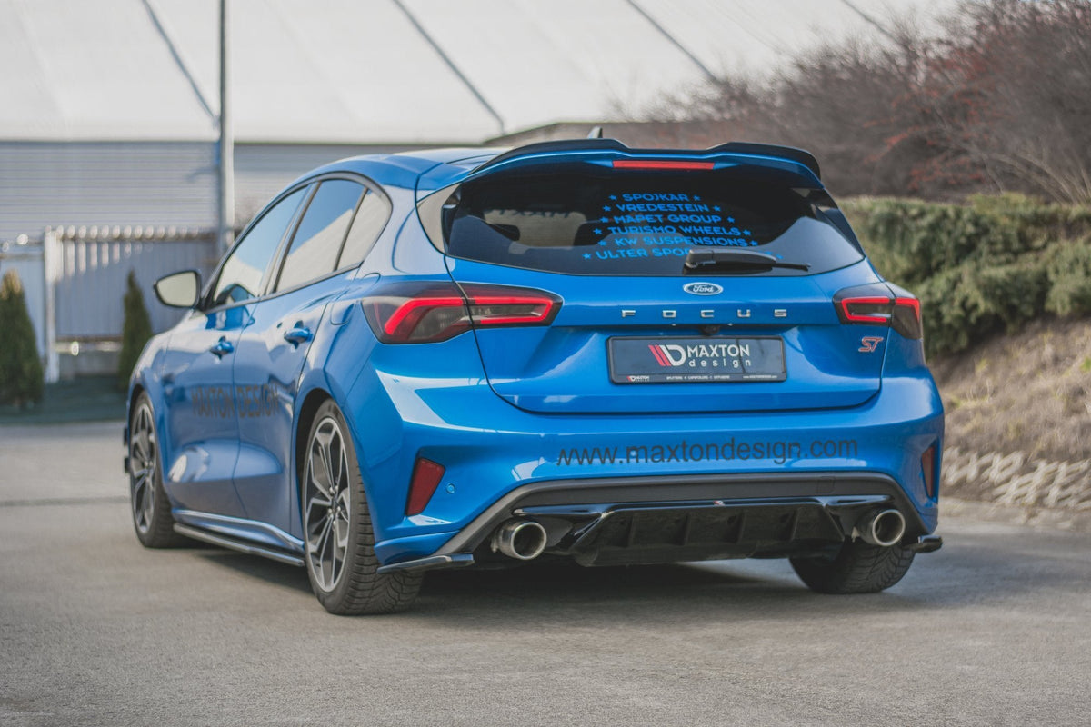 Maxton Design - Heck Ansatz Flaps Diffusor V1 für Ford Focus ST Mk4 - Aerowerk.