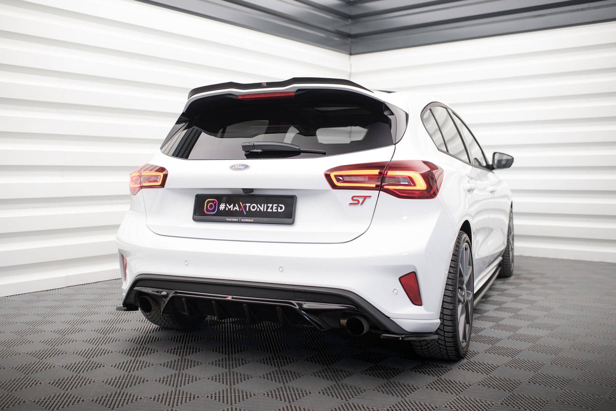 Maxton Design - Heck Ansatz Flaps Diffusor V1 für Ford Focus ST Mk4 - Aerowerk.