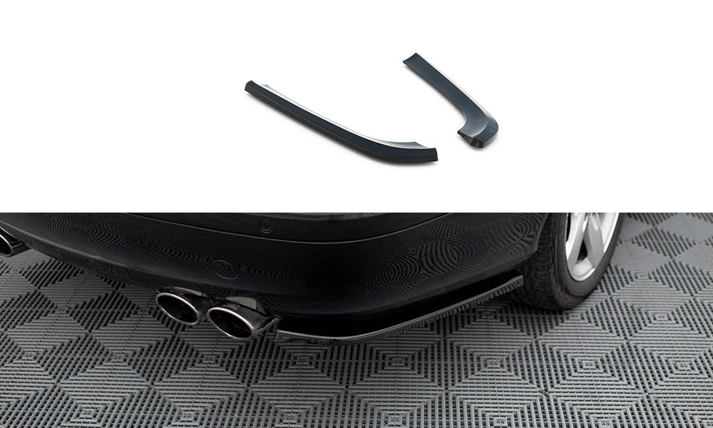 Maxton Design - Heck Ansatz Flaps Diffusor V1 für Mercedes - Benz CLK W209 - Aerowerk.