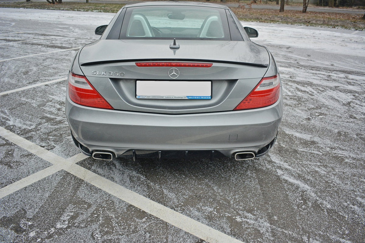 Maxton Design - Heck Ansatz Flaps Diffusor V1 für Mercedes SLK R172 - Aerowerk.