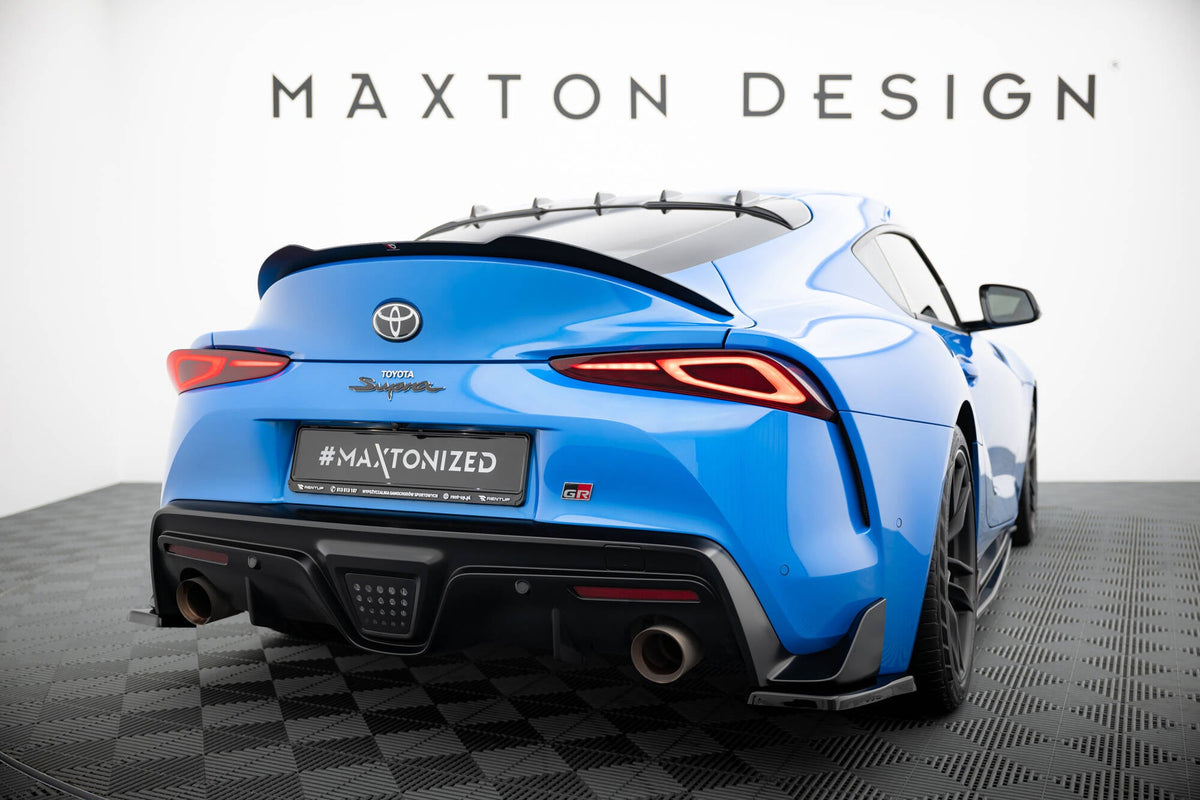 Maxton Design - Heck Ansatz Flaps Diffusor V1 für Toyota Supra Mk5 - Aerowerk.