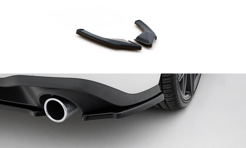 Maxton Design - Heck Ansatz Flaps Diffusor V1 für VW Golf GTI / GTE Mk8 - Aerowerk.