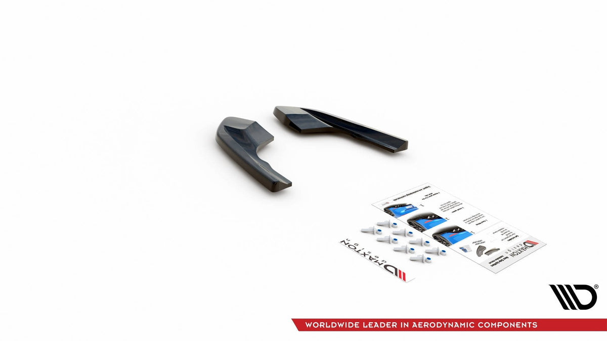 Maxton Design - Heck Ansatz Flaps Diffusor V1 für VW Golf R Mk8 Facelift - Aerowerk.