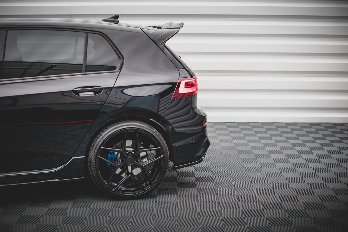 Maxton Design - Heck Ansatz Flaps Diffusor V1 für VW Golf R Mk8 Facelift - Aerowerk.