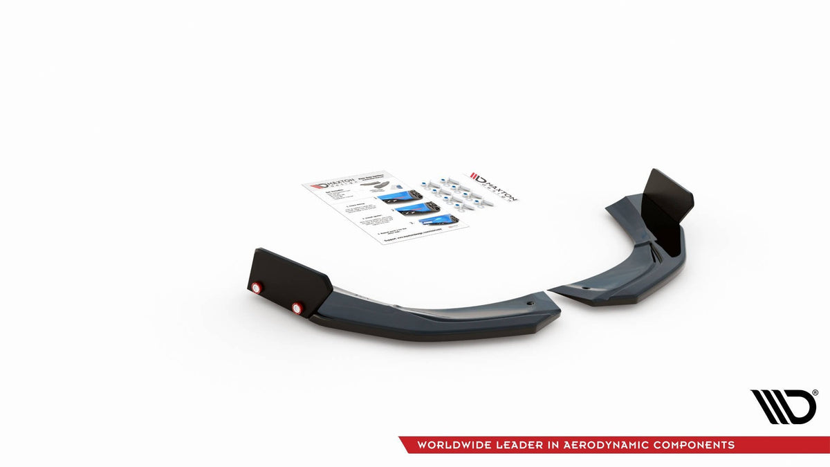 Maxton Design - Heck Ansatz Flaps Diffusor V2 + Flaps für Mercedes - AMG A 45 S Aero Pack W177 - Aerowerk.