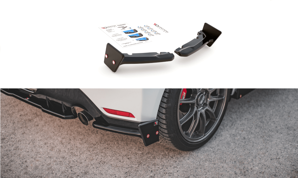 Maxton Design - Heck Ansatz Flaps Diffusor V2 +Flaps für Toyota GR Yaris Mk4 - Aerowerk.