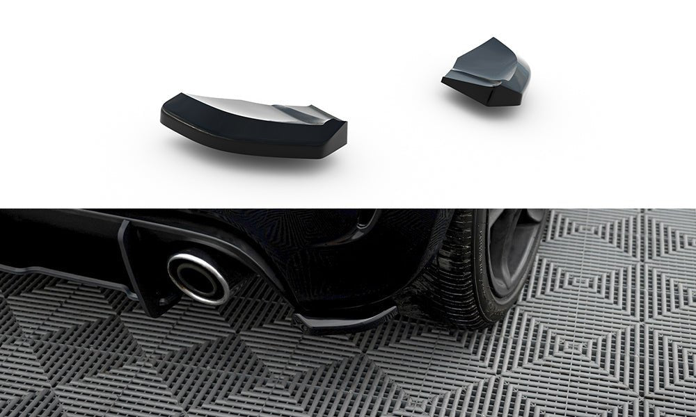 Maxton Design - Heck Ansatz Flaps Diffusor V2 für Abarth 500 Mk1 - Aerowerk.