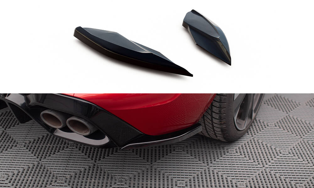 Maxton Design - Heck Ansatz Flaps Diffusor V2 für Cupra Leon Hatchback Mk1 - Aerowerk.