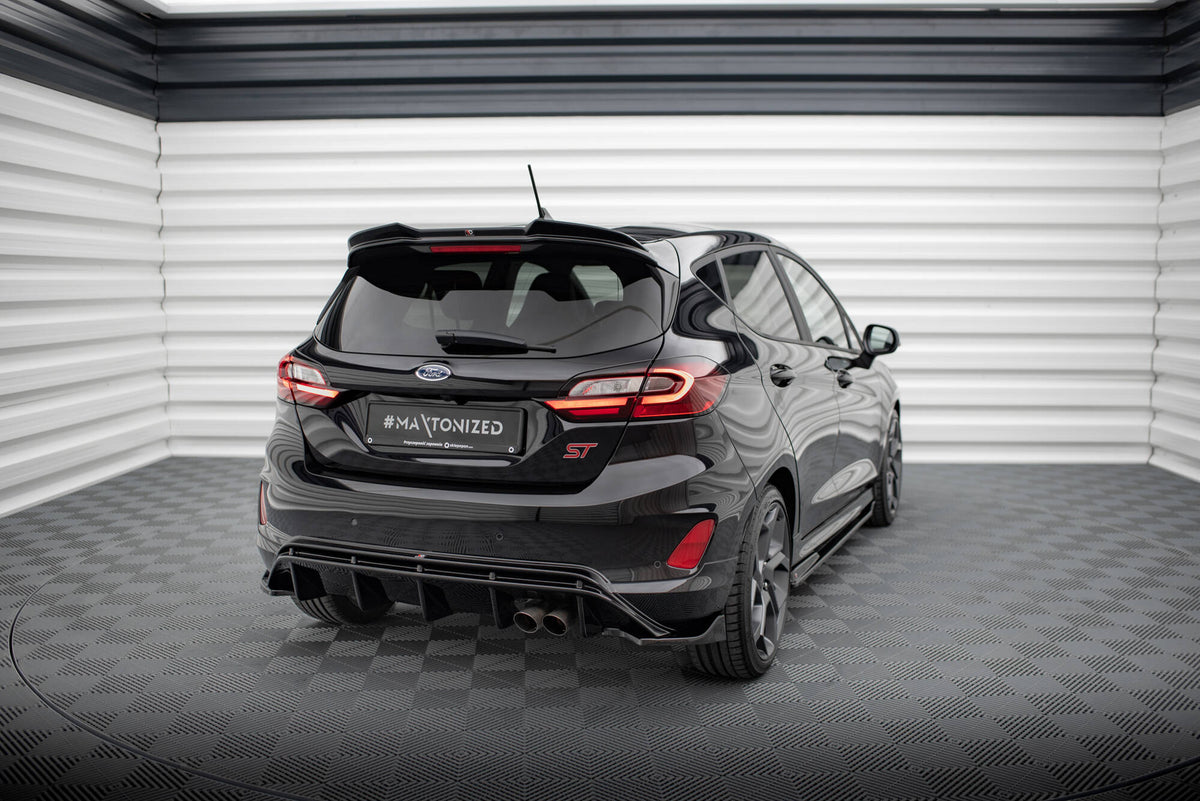 Maxton Design - Heck Ansatz Flaps Diffusor V2 für Ford FIesta Mk8 ST - Aerowerk.