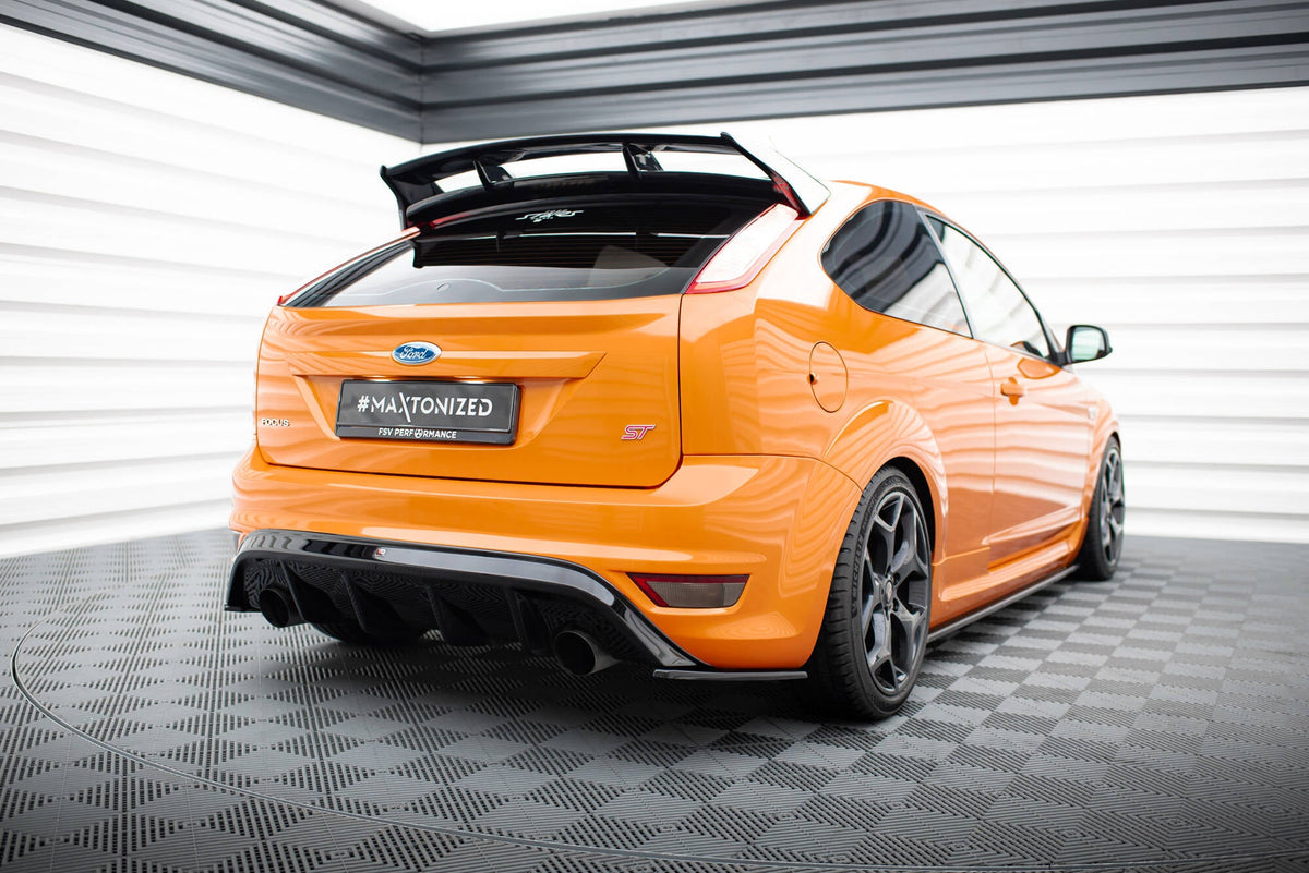 Maxton Design - Heck Ansatz Flaps Diffusor V2 für Ford Focus ST Mk2 FL - Aerowerk.