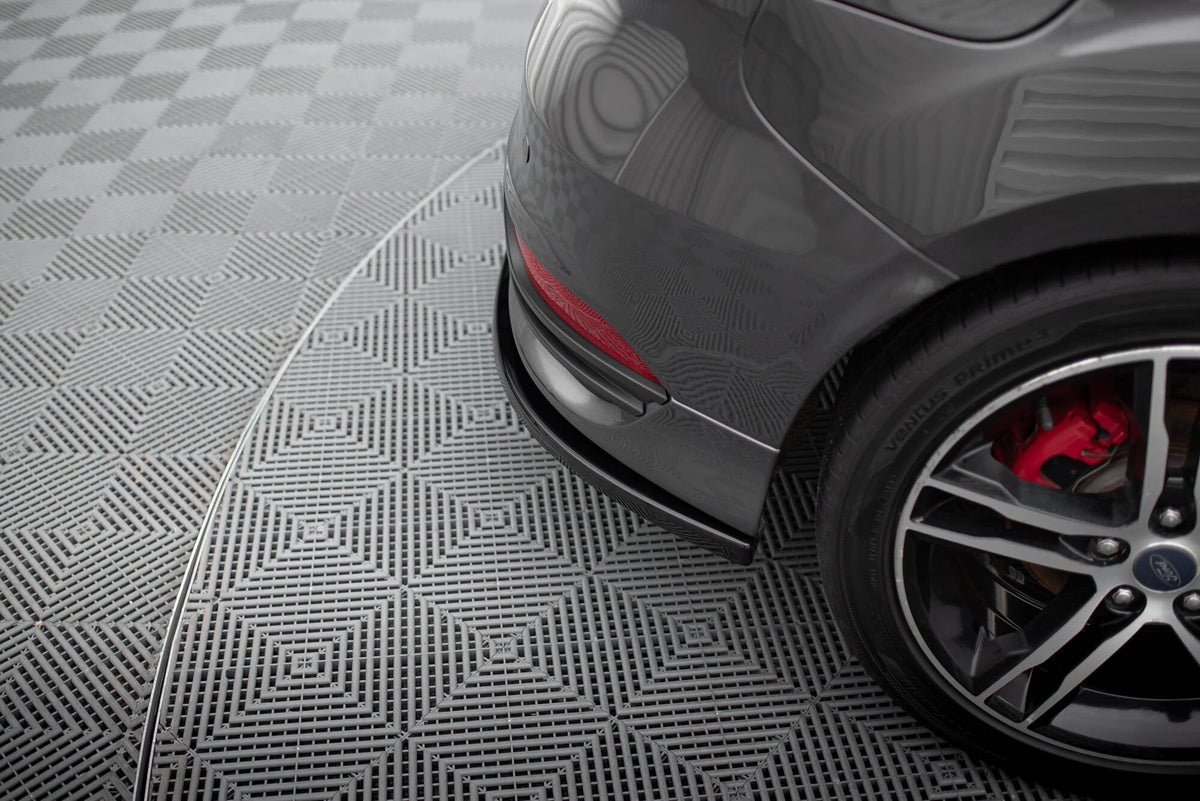 Maxton Design - Heck Ansatz Flaps Diffusor V2 für Ford Focus ST Mk3 Facelift - Aerowerk.
