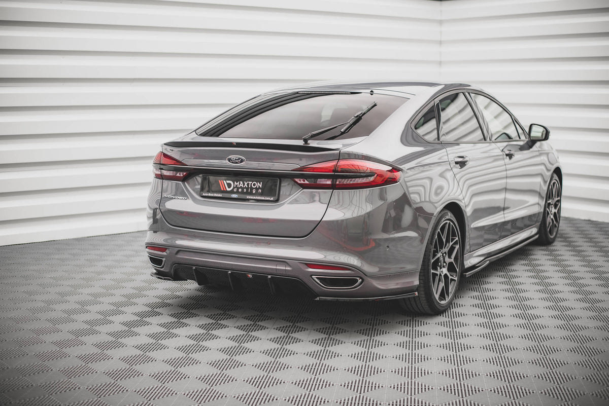 Maxton Design - Heck Ansatz Flaps Diffusor V2 für Ford Mondeo ST - Line Mk5 Facelift - Aerowerk.