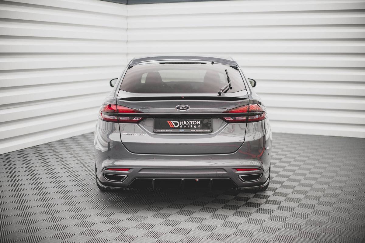 Maxton Design - Heck Ansatz Flaps Diffusor V2 für Ford Mondeo ST - Line Mk5 Facelift - Aerowerk.