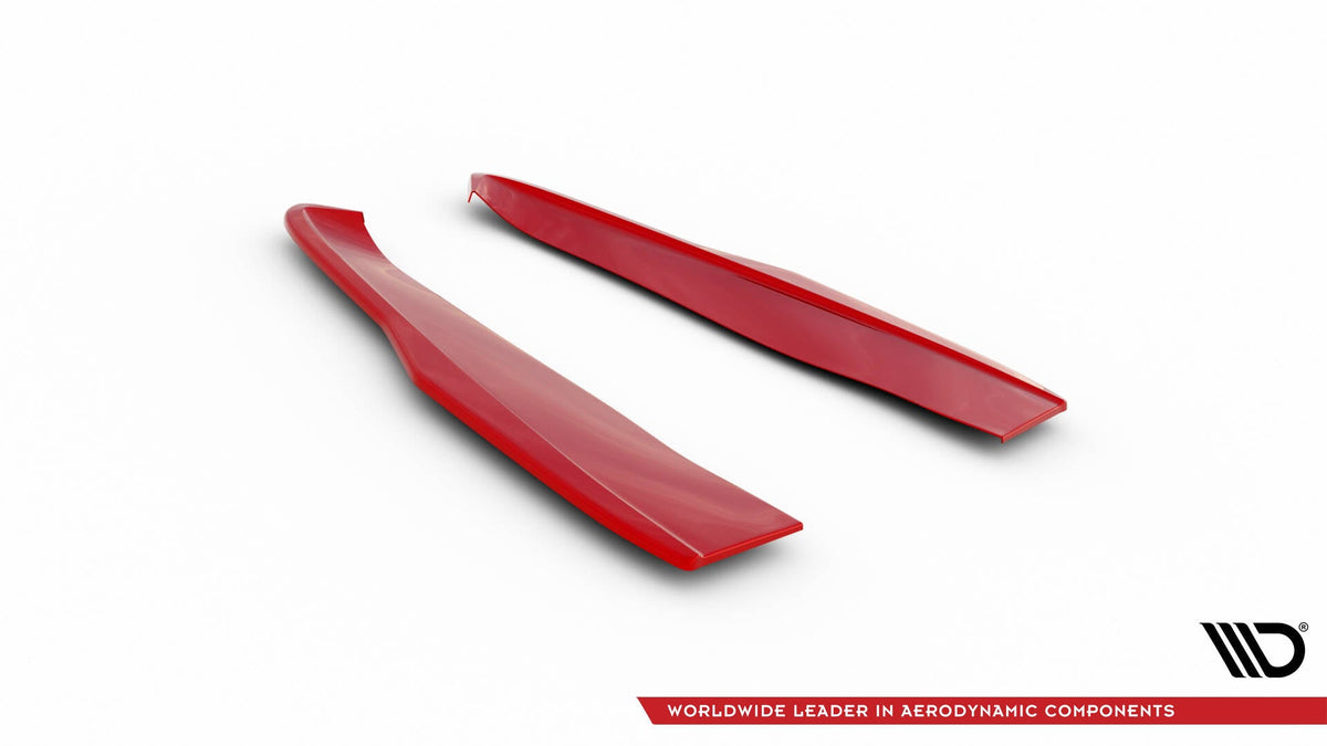 Maxton Design - Heck Ansatz Flaps Diffusor V2 für Ford Mustang GT Mk6 Facelift - Aerowerk.