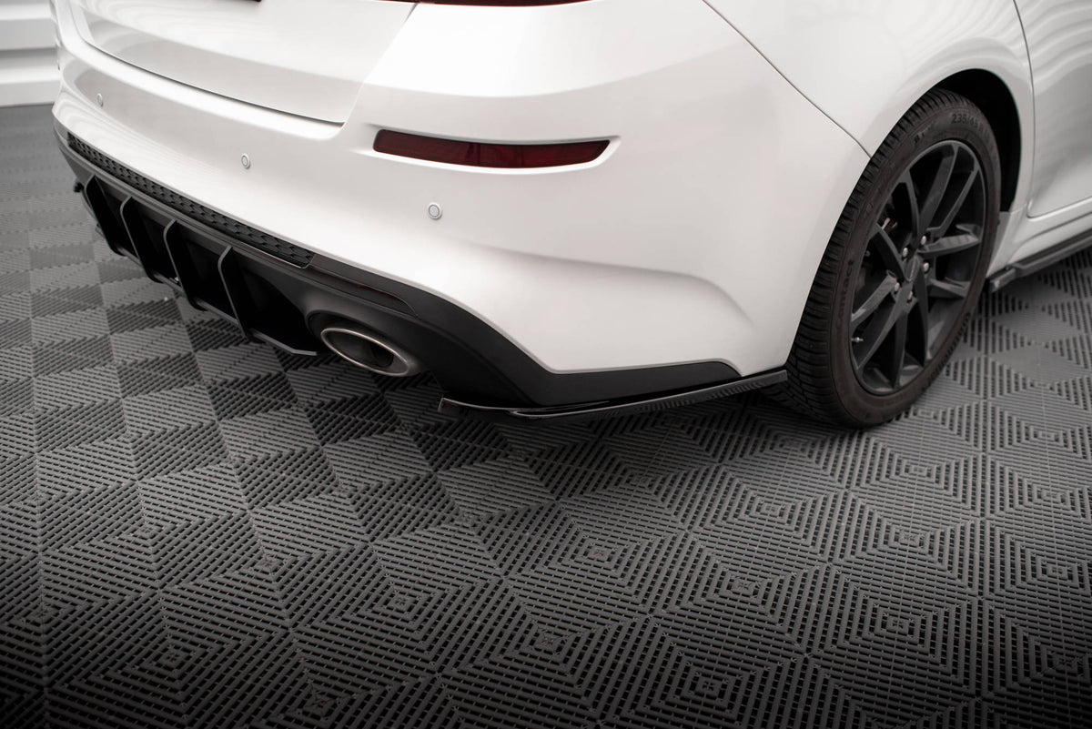 Maxton Design - Heck Ansatz Flaps Diffusor V2 für Kia Optima Mk4 Facelift - Aerowerk.