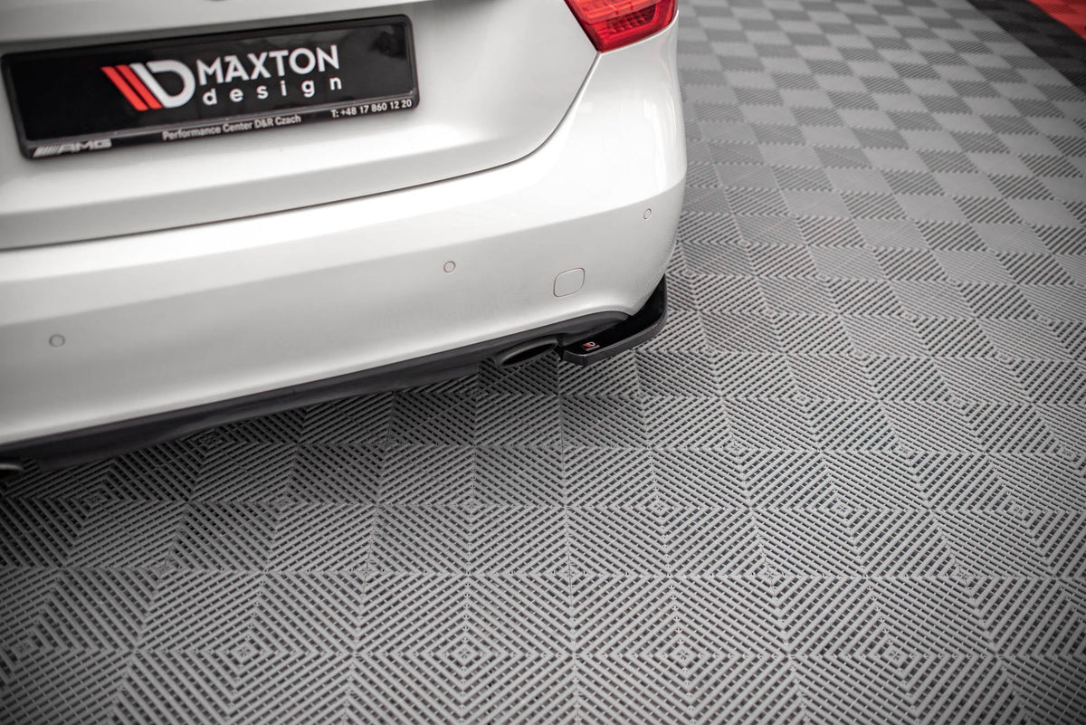 Maxton Design - Heck Ansatz Flaps Diffusor V2 für Mercedes - Benz A W176 - Aerowerk.