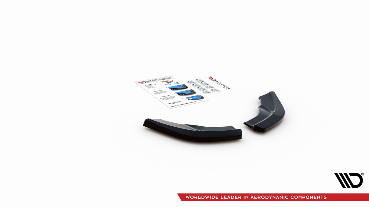 Maxton Design - Heck Ansatz Flaps Diffusor V2 für Mercedes - Benz A W176 - Aerowerk.