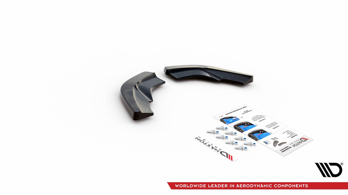 Maxton Design - Heck Ansatz Flaps Diffusor V2 für Mercedes - Benz A W176 - Aerowerk.