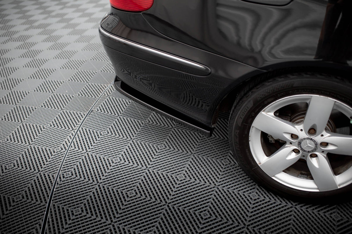 Maxton Design - Heck Ansatz Flaps Diffusor V2 für Mercedes - Benz CLK W209 - Aerowerk.