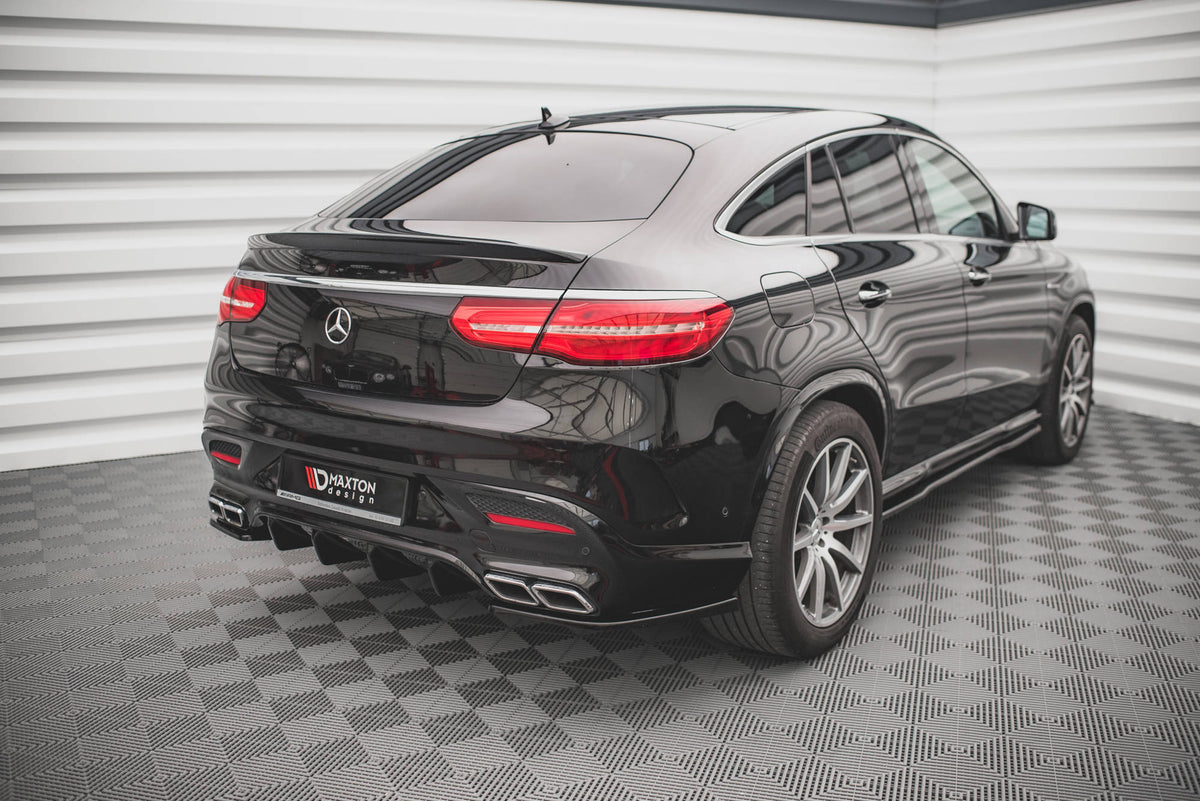 Maxton Design - Heck Ansatz Flaps Diffusor V2 für Mercedes - Benz GLE Coupe 63 AMG C292 - Aerowerk.
