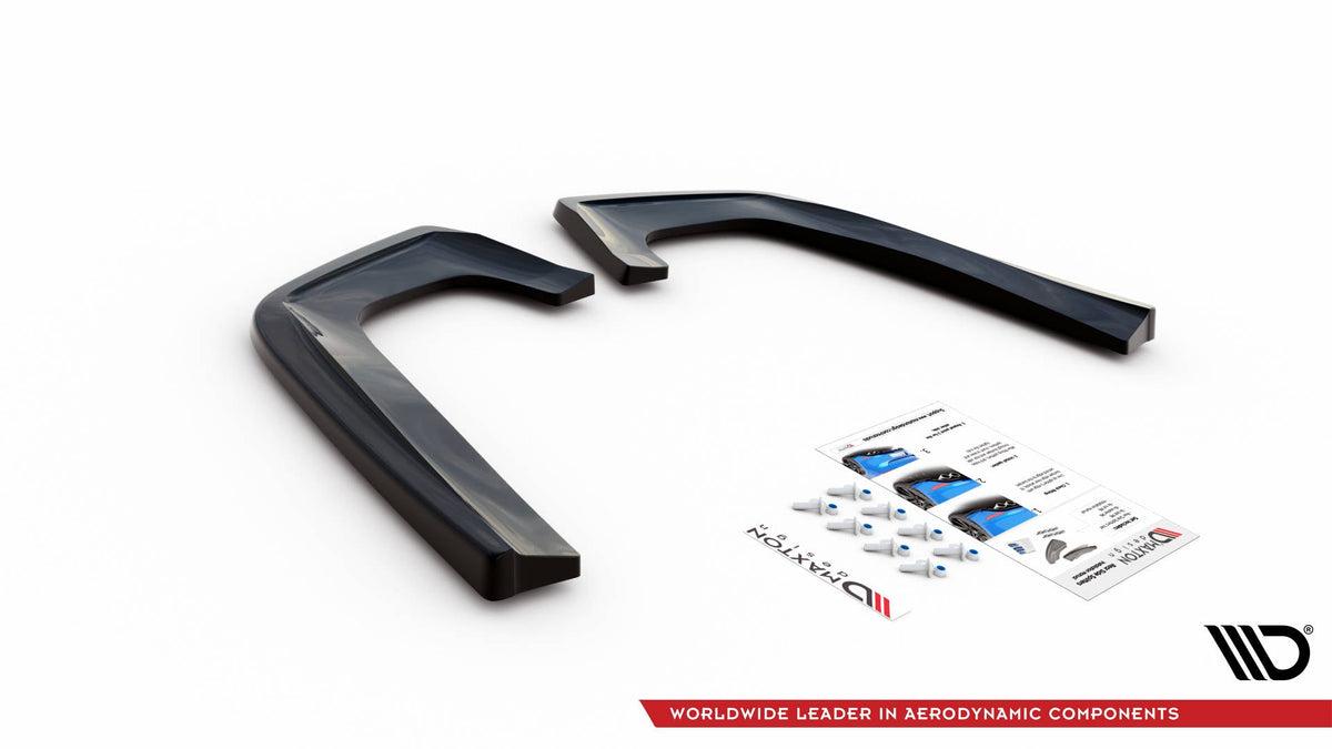 Maxton Design - Heck Ansatz Flaps Diffusor V2 für Mercedes - Benz GLE Coupe 63 AMG C292 - Aerowerk.