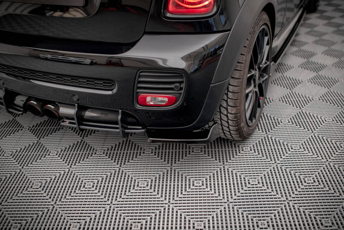 Maxton Design - Heck Ansatz Flaps Diffusor V2 für Mini Cooper John Cooper Works R56 - Aerowerk.