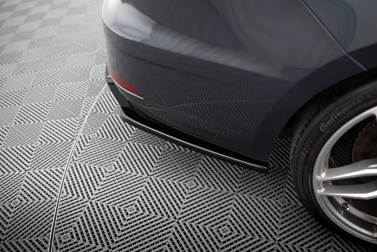 Maxton Design - Heck Ansatz Flaps Diffusor V2 für Seat Leon Cupra Mk3 FL Sportstourer - Aerowerk.
