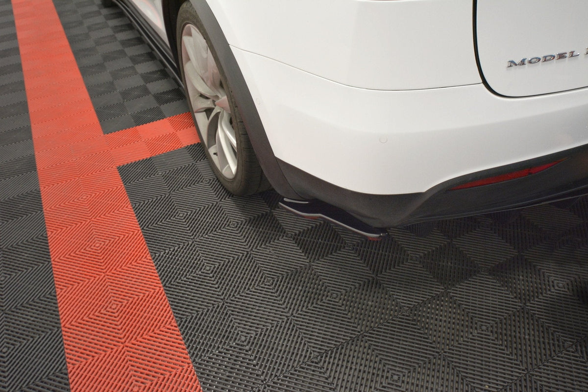Maxton Design - Heck Ansatz Flaps Diffusor V2 für TESLA MODEL X - Aerowerk.