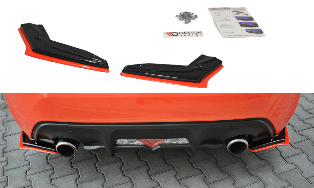 Maxton Design - Heck Ansatz Flaps Diffusor V2 für Toyota GT86 Facelift - Aerowerk.