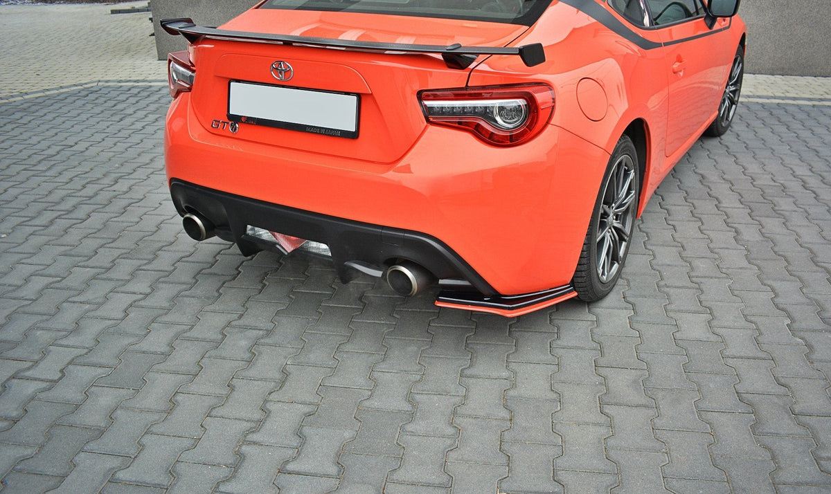 Maxton Design - Heck Ansatz Flaps Diffusor V2 für Toyota GT86 Facelift - Aerowerk.