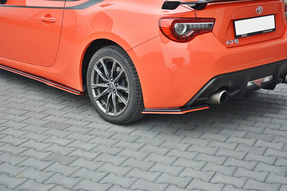 Maxton Design - Heck Ansatz Flaps Diffusor V2 für Toyota GT86 Facelift - Aerowerk.
