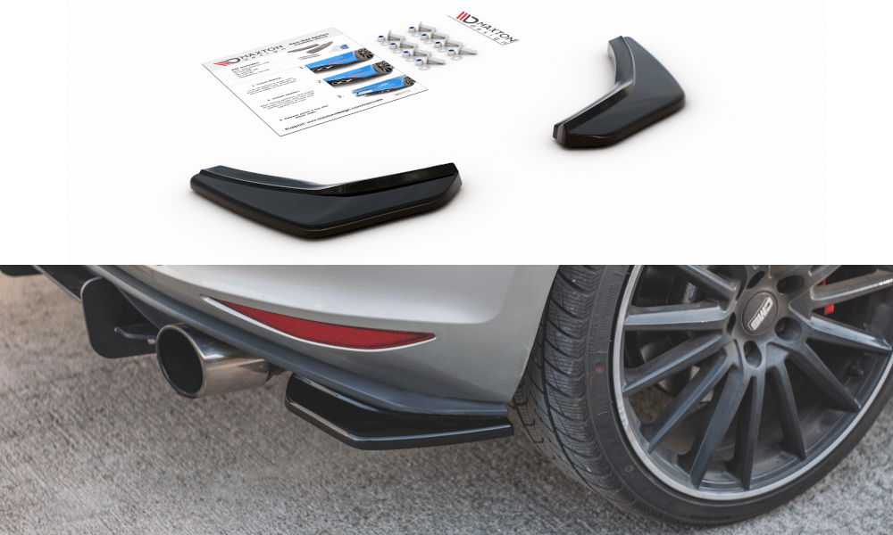 Maxton Design - Heck Ansatz Flaps Diffusor V2 für VW Golf 7 GTI - Aerowerk.