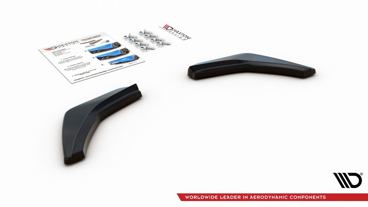 Maxton Design - Heck Ansatz Flaps Diffusor V2 für VW Golf 7 GTI - Aerowerk.