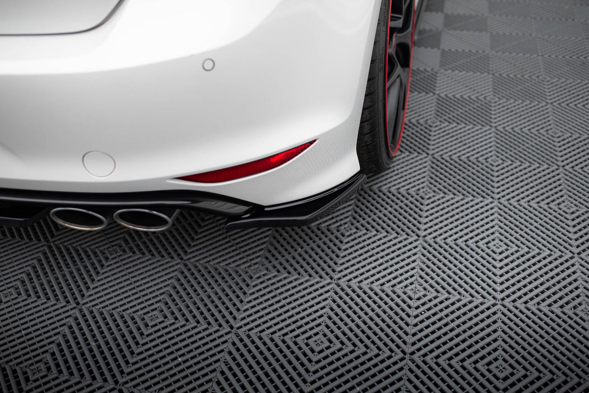 Maxton Design - Heck Ansatz Flaps Diffusor V2 für VW GOLF 7 R - Aerowerk.