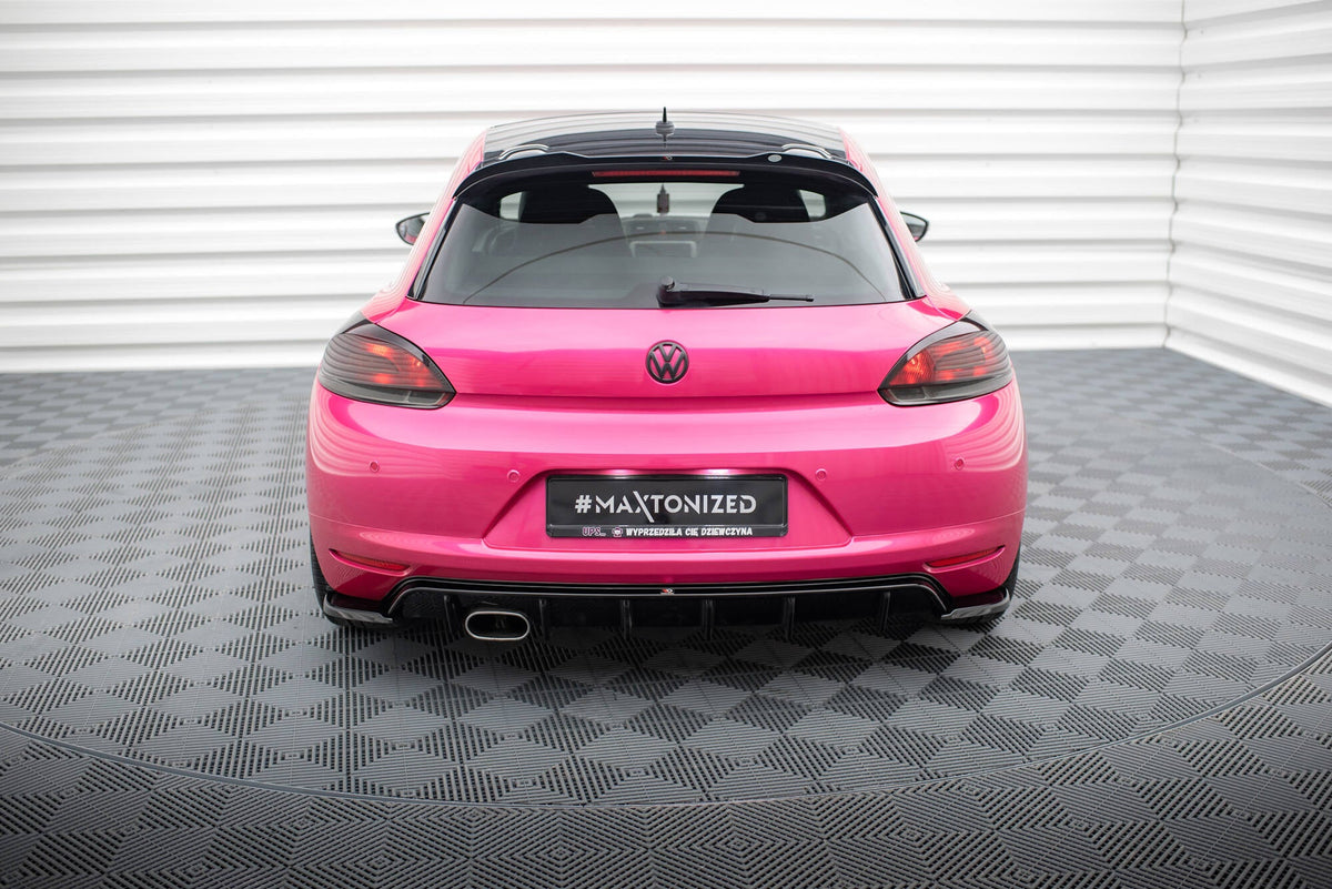 Maxton Design - Heck Ansatz Flaps Diffusor V2 für VW Scirocco Mk3 - Aerowerk.
