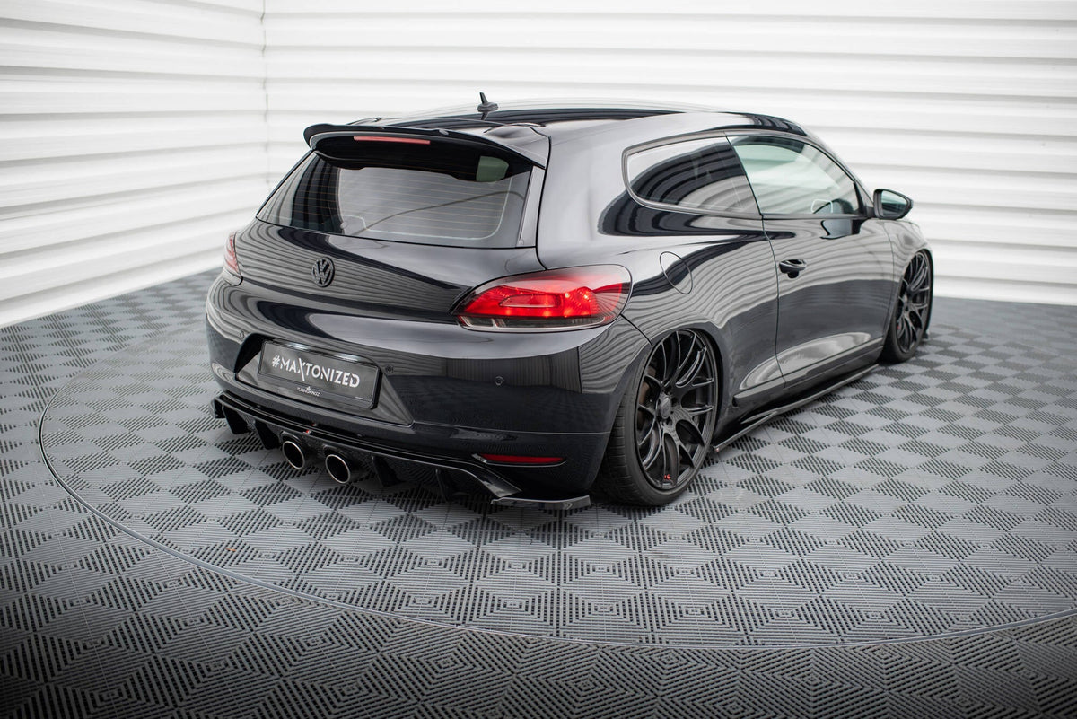Maxton Design - Heck Ansatz Flaps Diffusor V2 für VW Scirocco Mk3 - Aerowerk.