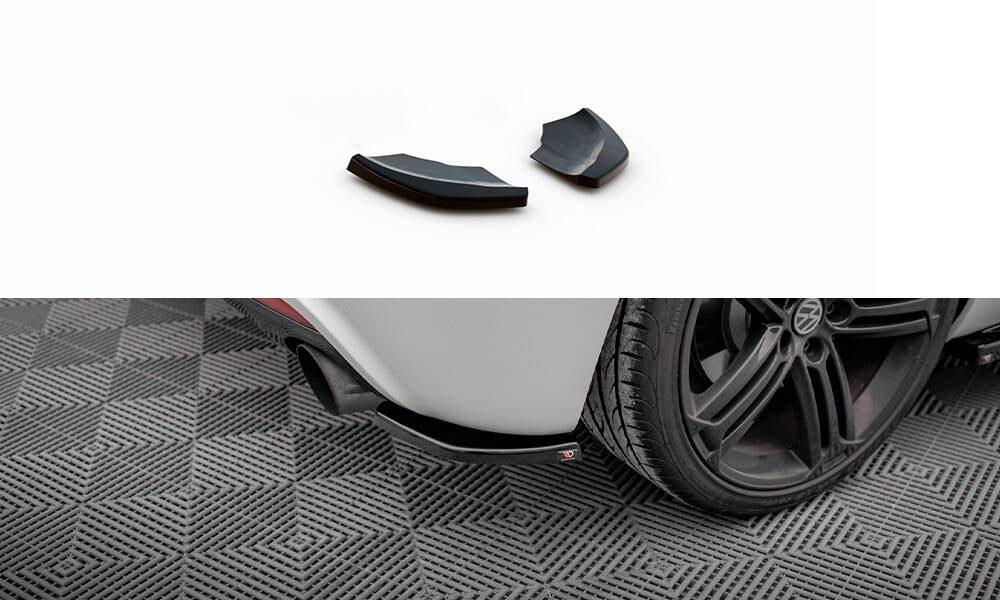 Maxton Design - Heck Ansatz Flaps Diffusor V2 für VW Scirocco R Mk3 - Aerowerk.