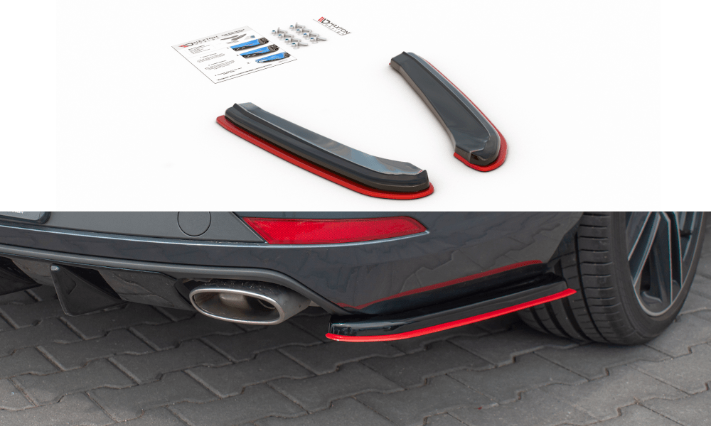 Maxton Design - Heck Ansatz Flaps Diffusor V2 passend für Seat Leon Mk3 Cupra ST Facelift - Aerowerk.