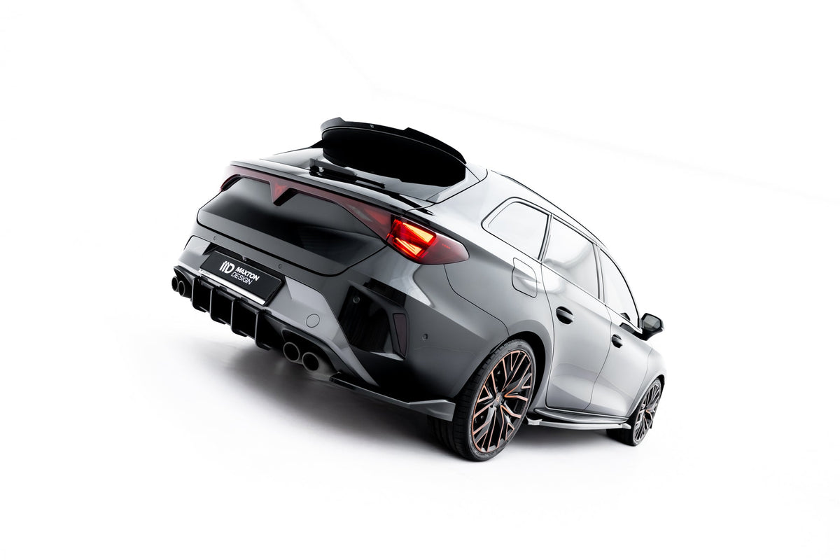 Maxton Design - Heck Ansatz Flaps Diffusor V3 für Cupra Leon ST Mk1 Facelift - Aerowerk.