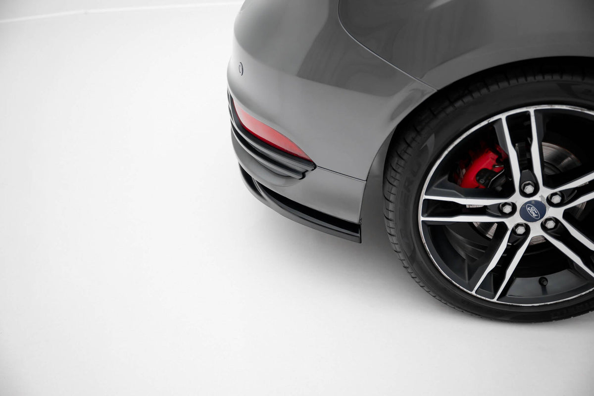 Maxton Design - Heck Ansatz Flaps Diffusor V3 für Ford Focus ST Mk3 Facelift - Aerowerk.