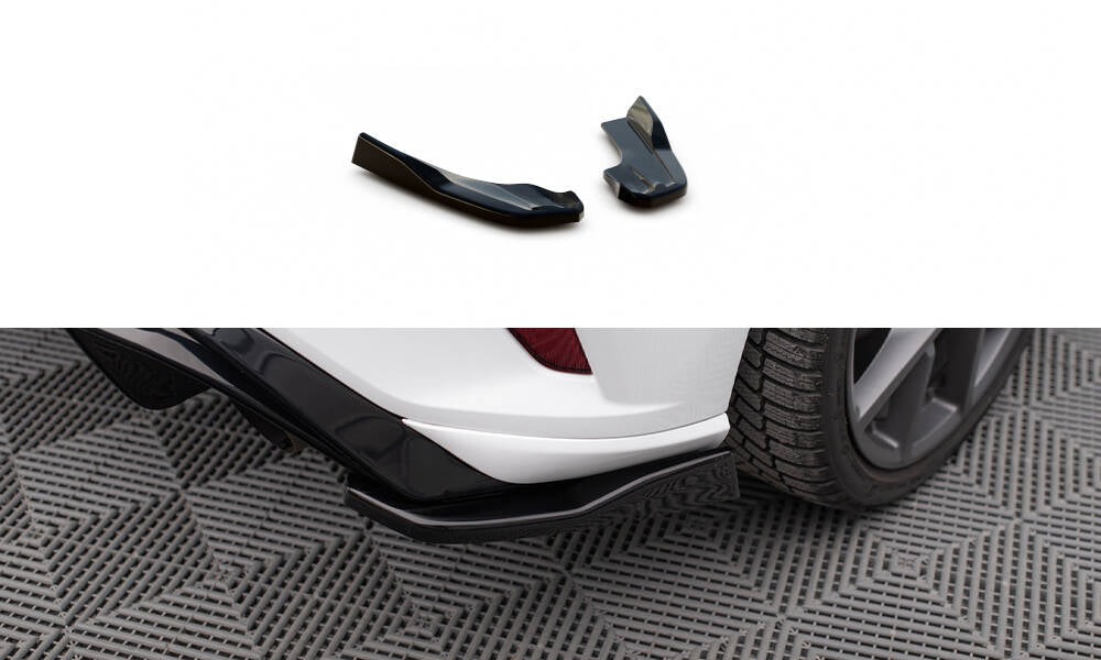 Maxton Design - Heck Ansatz Flaps Diffusor V3 für (Für Diffusor ) Ford Focus Hatchback ST Mk4 - Aerowerk.