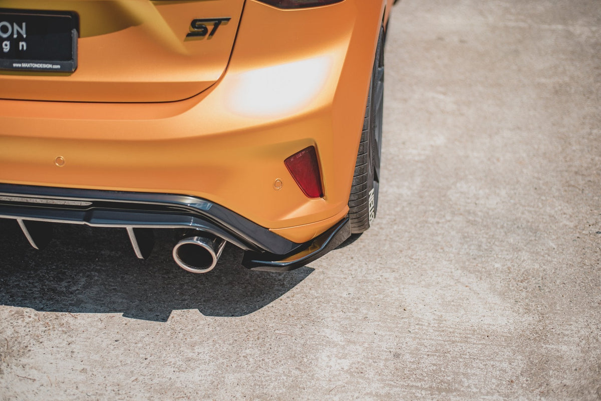 Maxton Design - Heck Ansatz Flaps Diffusor V3 für (Für Diffusor ) Ford Focus Hatchback ST Mk4 - Aerowerk.