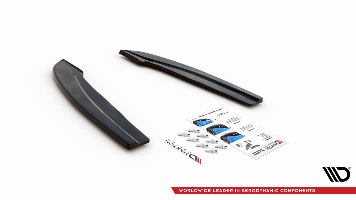 Maxton Design - Heck Ansatz Flaps Diffusor V3 für (Für Diffusor ) Ford Focus ST - Line Kombi Mk4 - Aerowerk.
